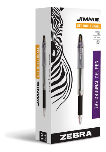 Boligrafo Zebra Jimnie Gel Rollerball Pen | 12 Pk