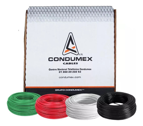 Kit 2 Cajas 100 Mts Cal 12 Condumex.