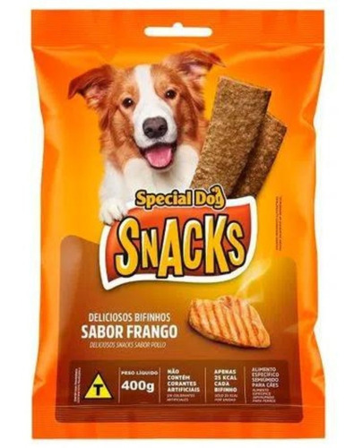Snacks Special Dog Bifinho Sabor Frango 400g
