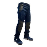 Pantalón Hombre Softshell Impermeable Moto Nieve Av Jeans710