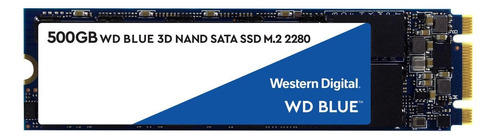 Disco Ssd 500gb M.2 2280 Sata Western Digital Blue