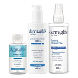 Dermaglós Combo Limpieza Facial Para Todo Tipo De Piel