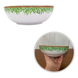 Tigela Bowl De Melamina Bambu Lámen Poke Sopa 1 Litro