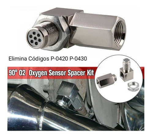 Mini Catalizador Sensor De Oxigeno Elimina Check Engine 90 Foto 6
