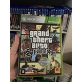 Jogo Gta San Andreas Xbox 360 Original