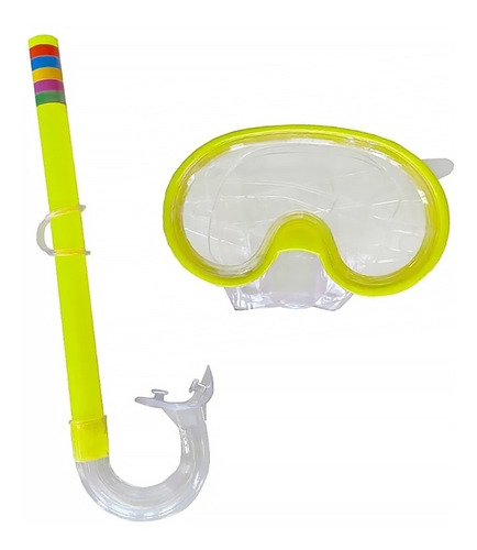 Set Luneta Y Snorkel Pileta Swim + Tapon Oido Infantil Cuota