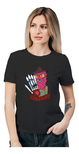 Polera Mujer Rick And Morty Scary Terry Orgánico Wiwi