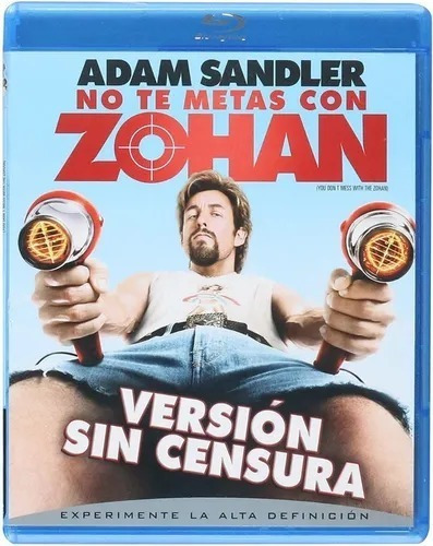 No Te Metas Con Zohan Blu Ray |adam Sandler | Película Nuevo