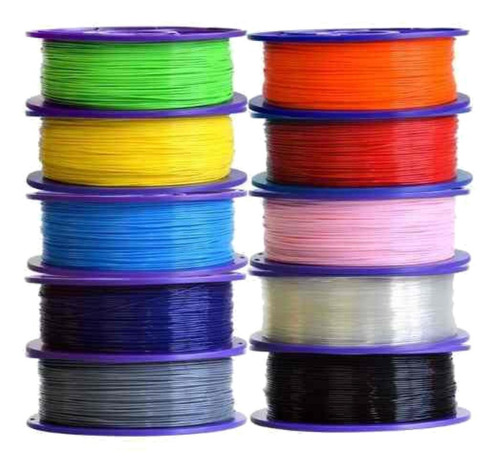 Filamento 3d Pla Inky De 1.75mm Y 200g Amarillo