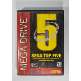 Jogo Sega Top Five Mega Drive Pronta Entrega