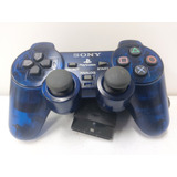 Controle Original Sony Ps2 Midnight Blue A