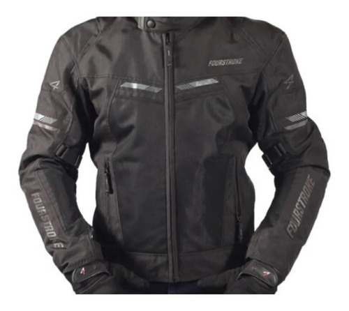 Campera Fourstroke Barrow Vent Proteccion L Neg Centro Motos