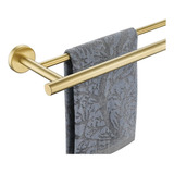 Towel Bar Jqk - Estante De Baño Doble De Latón Dorado De 24