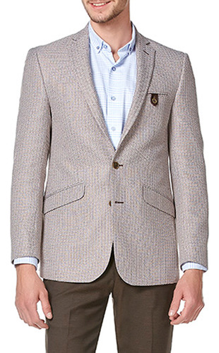 Saco Slim Fit Para Hombre Casual Sport Vittorio Forti Blazer