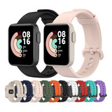 10 Correas De Silicona Para Xiaomi Redmi Watch/mi Watch Lite