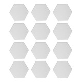 Lo Paquete De 12 Paneles Acústicos Hexagonales De Espuma Ha