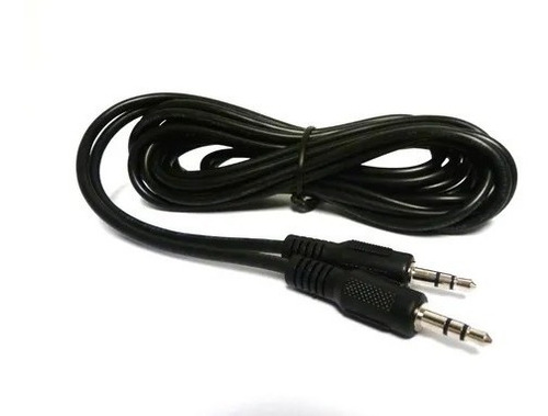Cable Auxiliar De Audio Estereo Plug 3.5mm A Plug 3.5mm 1mt