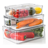 Contenedor Para Refrigerador Set De 7 Und.