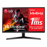 Monitor Gamer LG Ultragear 27gn60r Lcd 27  Negro 100v/240v