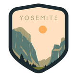  Sticker Del Parque Nacional De Yosemite (3) 