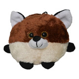 Mapache Bola Peluche 18.5 Cm Ojos Grandes 