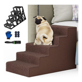 Escaleras Y Peldaños De Plástico Para Perros Lesnox, 3 Nivel