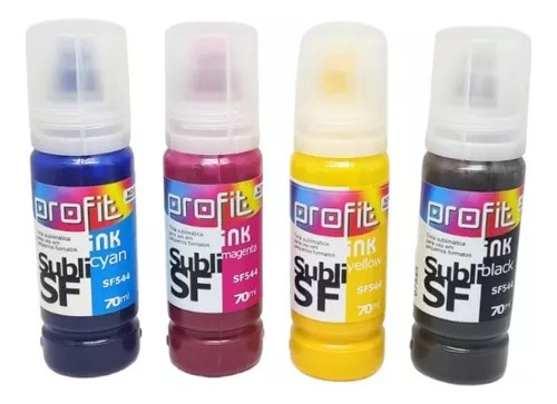 Tinta Sublimatica Profit Sf544 Ink L3110 L3250 L3210 70ml 4x