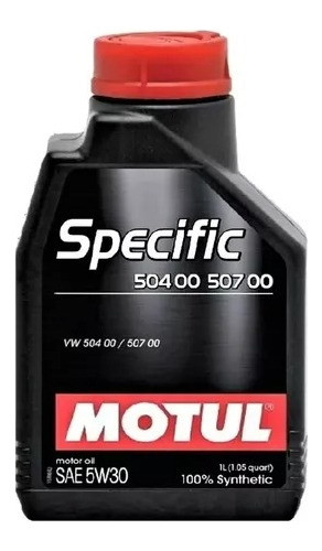 Motul Spesific 5w30 X 1lts Sintetico 504 / 507