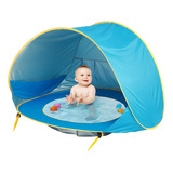 Juguetes De Piscina Para Bebés Carpa Con Sombrilla