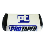 Protector De Manubrio Pad Protaper Blanco Negro Fas Motos!