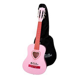 Instrumento Musical Para Guitarra Acústica Schoenhut (rosa).