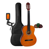 Kit Violão Giannini Acústico N14 Bk + Acessórios Completo