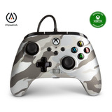 Control Powera Enhanced Wired- White Camo Para Xbox Series