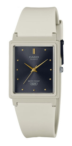 Relógio Casio Feminino Standard Quadrado Branco Mq-38uc-8adf