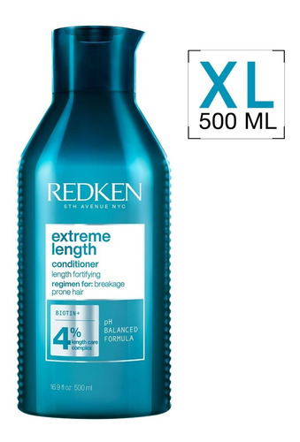 Acondicionador Extreme Length 500ml Redken Con Biotin 
