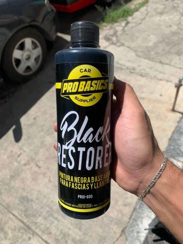 Black Restorer Restaurador De Plásticos Negros