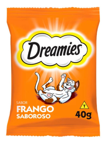 Petisco Dreamies Frango Para Gatos Adultos 40 Gr.