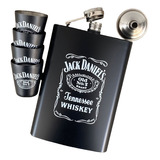 Set De Licorera Copas Y Embudo Jack Daniels