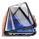 Capa Magnetica 360 Para iPhone 11 Pro Metal Vidro Preto