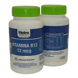 Pack Vitamina B12 Vegano X 100 Comprimidos Nutrapharm X 2