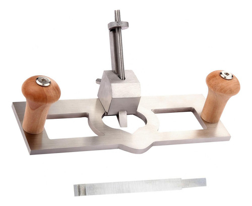 Hand Router Plane, Hoja Ajustable, Acero Inoxidable, Madera