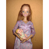 Muñeca Midge Amiga De Barbie Embazada 
