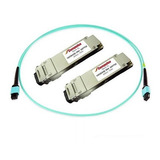 Kit Qsfp-100g-sr4- Qsfp28 Huawei Ne8000 Cabo Mpo 3m