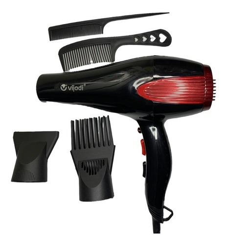 Profissional Secador De Cabelo  Turbo 6000w 4 Em 1  110v