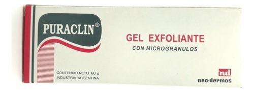 Puraclin Gel Exfoliante Limpieza Pieles Acneicas Neo Dermos Tipo De Piel Grasa