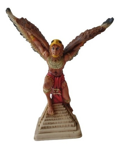 Guerrero Águila, Figura Escultura De Resina, Indios
