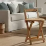 Banqueta Taburete De Bar Plegable De Madera | Envío gratis