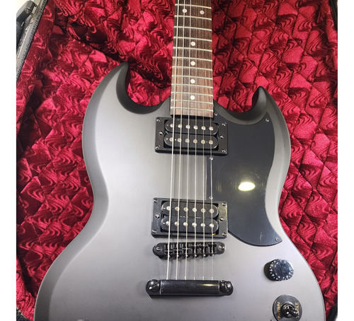 EpiPhone Sg Goth G-400 Con Coffin Case // Estuche Rigido