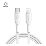 Cable Para iPhone Type C 1.2m Blanco Uso Rudo Carga Rápida