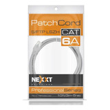 Cable De Red 3m Rj-45 S/ftp Patch Cord Cat6a 10fta Gris